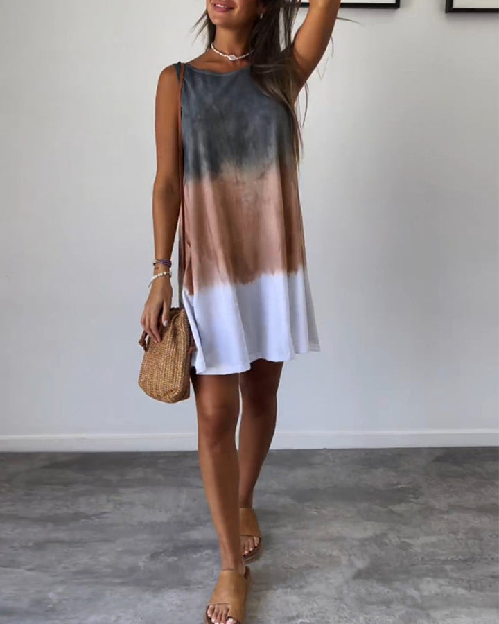 Josiee | Gradient Tie Dye Dress