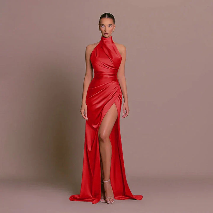 Liviah | Sleek Slit Gown