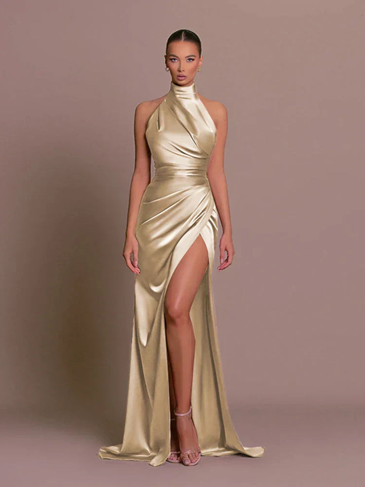 Liviah | Sleek Slit Gown