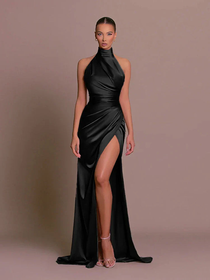Liviah | Sleek Slit Gown
