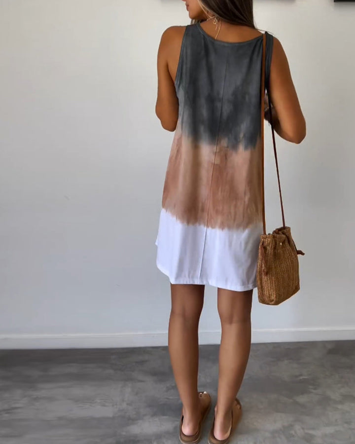 Josiee | Gradient Tie Dye Dress